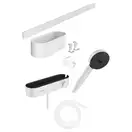 Hansgrohe WallStoris Комплект для душа 7в1, Matt White (24250700)