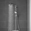 Grohe New Tempesta Cosmop. Душова система з термостатом, хром (26223001)