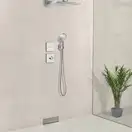 Шланговое під'єднання для душа Hansgrohe Fixfit Porter Square, хром (26486000)
