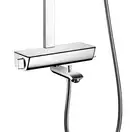 Душова система Hansgrohe Raindance E 360 Showerpipe з термостатом для ванни, хром (27113000)