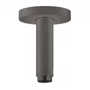 Тримач верхнього душу стельовий Hansgrohe S 100 мм, чорний хром (27393340)
