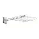 Верхній душ Hansgrohe PuraVida Overhead shower 400 1jet з власником зі стіни, хром (27437000)