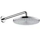 Верхній душ Hansgrohe Raindance S 300 1jet із тримачем зі стіни, 46см (27492000)