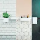 Полиця глибока Hansgrohe WallStoris 25,0 x 10,0 x 7,1 см, Matt White (27912700)