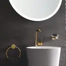 Рушникотримач Grohe Essentials, кільце d18 см, холодний світанок глянець (40365GL1)