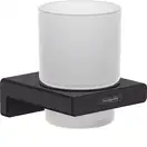 Стакан для зубних щіток Hansgrohe AddStoris, Matt Black (41749670)