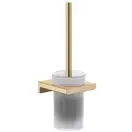 Щітка для унітазу Hansgrohe AddStoris підвісна, Brushed Bronze/скло (41752140)