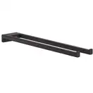 Полотенцедержатель Hansgrohe AddStoris 44,5 см, подвійний, Matt Black (41770670)