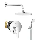 Душова система прихованого монтажу зі змішувачем Grohe Eurosmart New (UA25183004)