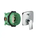 Змішувач для ванни Hansgrohe Metris, з інсталяційних блоком (31454000/01800180) (31454000_01800180)