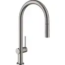 Змішувач для кухні Hansgrohe Talis 210 2jet з витяжним виливом Sbox, Brushed Black Chrome (72801340)