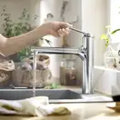 Hansgrohe Zesis M33 160 Змішувач для кухні, хром (74804000)