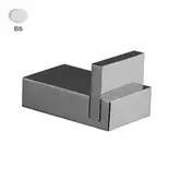 Fima Carlo Гачок одинарний Fima Quadra, Білий матовий (F6024_1BS)