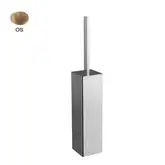 Fima Carlo Щітка для унітазу Fima Quadra, брашоване золото (F6026_3OS)