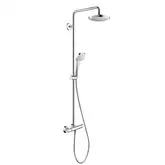 Hansgrohe Croma Select E 180 Душевая система, хром/белый (27257400)