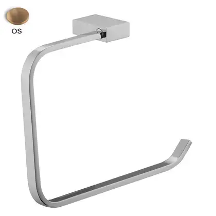 Fima Carlo Тримач для рушників Fima Quadra, Золото брашироване (F6022_1OS)