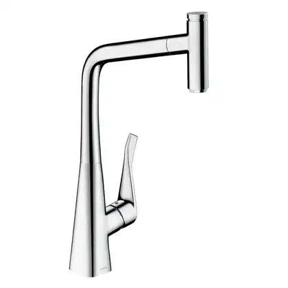 Hansgrohe Metris Select 320 Змішувач для кухні, хром (14884000) Hansgrohe Metris Select 320 Змішувач для кухні, хром (14884000)