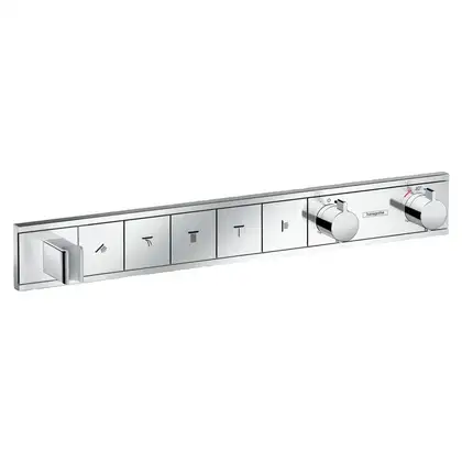 Hansgrohe RainSelect Термостат на 5 споживачів, хром (15358000) Hansgrohe RainSelect Термостат на 5 споживачів, хром (15358000)