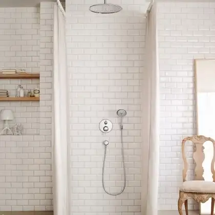 Шланговое під'єднання для душа Hansgrohe FixFit Classic, хром (16884000) Шланговое під'єднання для душа Hansgrohe FixFit Classic, хром (16884000)