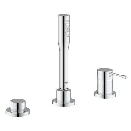 Grohe Essence Змішувач для ванни на 3 отвори, хром (19976001) Grohe Essence Змішувач для ванни на 3 отвори, хром (19976001)