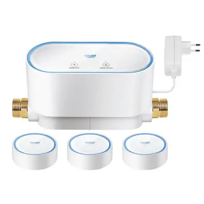 Інтелектуальний контролер води з 3-ма датчиками Grohe Sense Guard (22502LN1) Інтелектуальний контролер води з 3-ма датчиками Grohe Sense Guard (22502LN1)