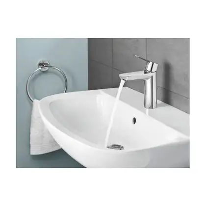 Grohe BauLoop Змішувач для раковини M-розмір, хром (23762000) Grohe BauLoop Змішувач для раковини M-розмір, хром (23762000)