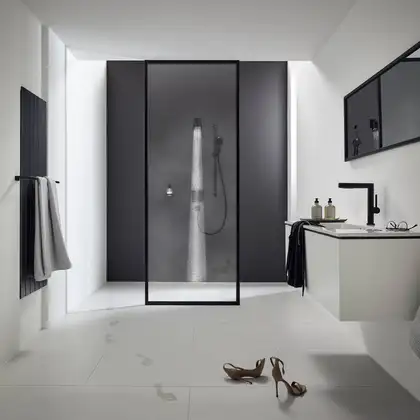 Кронштейн для душа Hansgrohe Pulsify 105, хром (24139000) Кронштейн для душа Hansgrohe Pulsify 105, хром (24139000)