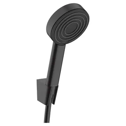 Hansgrohe Pulsify 105 1jet Набор для душа, черный мат. (24301670) Hansgrohe Pulsify 105 1jet Набор для душа, черный мат. (24301670)