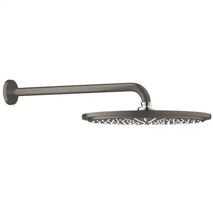 Верхній душ з кронштейном Grohe Rainshower Cosmopolitan 310, графіт матовий (26066AL0) Верхній душ з кронштейном Grohe Rainshower Cosmopolitan 310, графіт матовий (26066AL0)