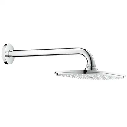 Верхній душ з кронштейном Grohe Rainshower Veris 300 (26068000) Верхній душ з кронштейном Grohe Rainshower Veris 300 (26068000)