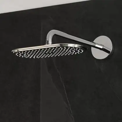 Верхній душ з кронштейном Grohe Rainshower Veris 300 x 150 (26170000) Верхній душ з кронштейном Grohe Rainshower Veris 300 x 150 (26170000)