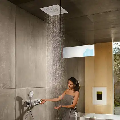 Верхній душ Hansgrohe Raindance E 400/400 1jet вбудований, хром (26252000) Верхній душ Hansgrohe Raindance E 400/400 1jet вбудований, хром (26252000)