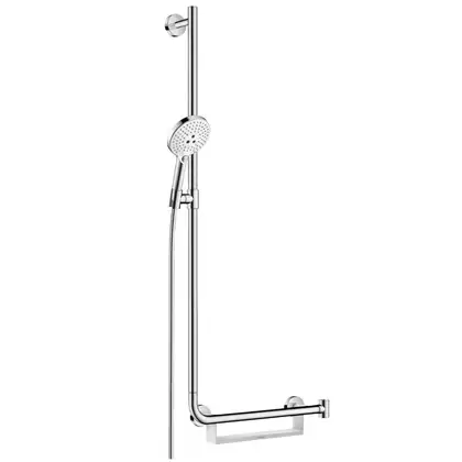 Hansgrohe Raindance Select S 120 Душевой набор, белый/хром (26325400) Hansgrohe Raindance Select S 120 Душевой набор, белый/хром (26325400)
