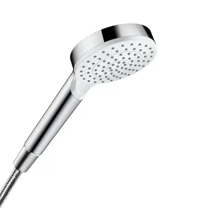 Ручний душ Hansgrohe Crometta 100 1jet, EcoSmart 9л/хв, White/Chrome (26333400) Ручний душ Hansgrohe Crometta 100 1jet, EcoSmart 9л/хв, White/Chrome (26333400)