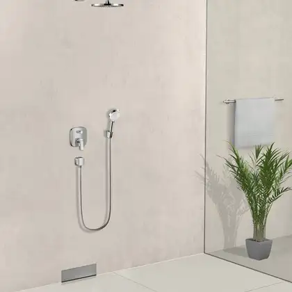 Шланговое з'єднання для душа Hansgrohe Fixfit, хром (26457000) Шланговое з'єднання для душа Hansgrohe Fixfit, хром (26457000)