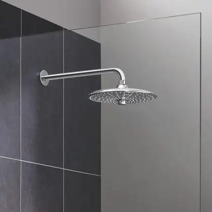 Верхній душ Grohe Euphoria 260 з душовим кронштейном, 3 режими струменя, хром (26459000) Верхній душ Grohe Euphoria 260 з душовим кронштейном, 3 режими струменя, хром (26459000)