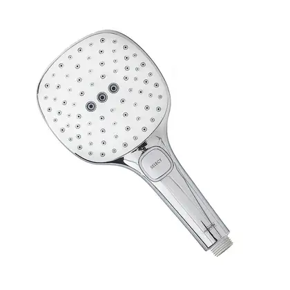 Ручний душ Hansgrohe Raindance Select E 120 3jet EcoSmart 9л / хв, білий / хром (26521400) Ручний душ Hansgrohe Raindance Select E 120 3jet EcoSmart 9л / хв, білий / хром (26521400)