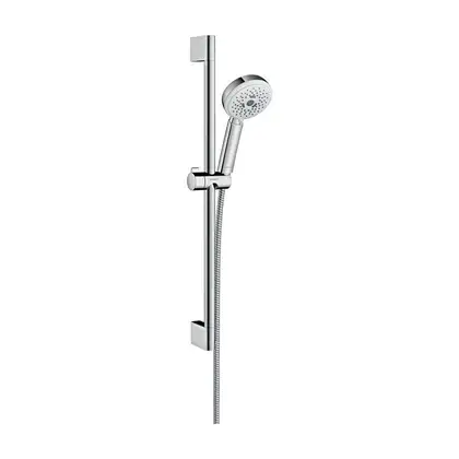 Hansgrohe Crometta 100 Multi Душевой набор, белый/хром (26650400) Hansgrohe Crometta 100 Multi Душевой набор, белый/хром (26650400)