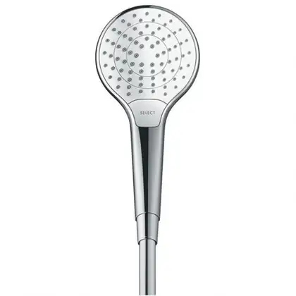 Ручний душ Hansgrohe Croma Select S 110 Vario EcoSmart 9л / хв, білий / хром (26803400) Ручний душ Hansgrohe Croma Select S 110 Vario EcoSmart 9л / хв, білий / хром (26803400)