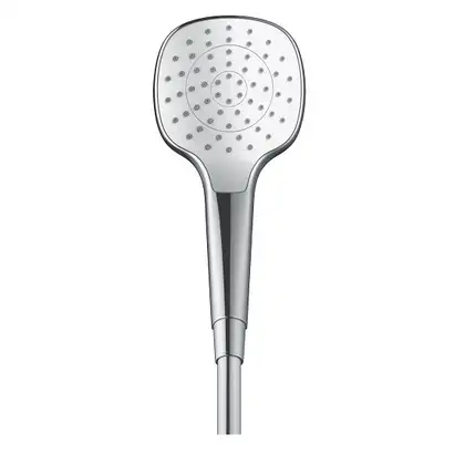 Ручний душ Hansgrohe Croma Select E 110 1jet, білий / хром (26814400) Ручний душ Hansgrohe Croma Select E 110 1jet, білий / хром (26814400)