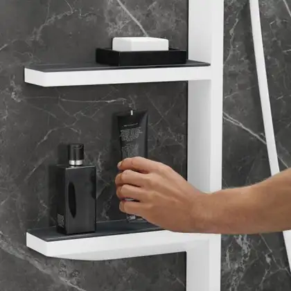 Hansgrohe Rainfinity Душевая система 360 1jet, Matt White (26842700) Hansgrohe Rainfinity Душевая система 360 1jet, Matt White (26842700)