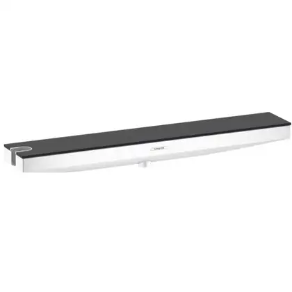 Шланговое під'єднання Hansgrohe Porter 500 Rainfiniti з поличкою L, Matt White (26843700)