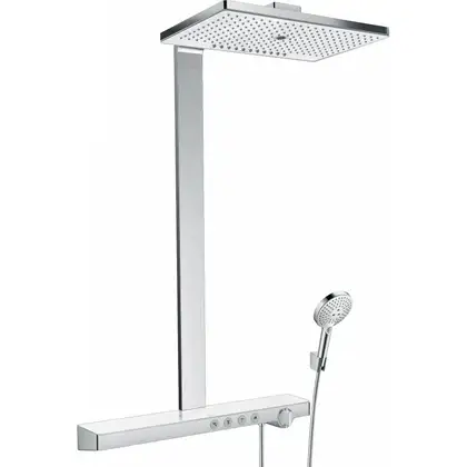 HANSGROHE Душова стійка, Rainmaker Select 460 3jet, хром (27106400) HANSGROHE Душова стійка, Rainmaker Select 460 3jet, хром (27106400)