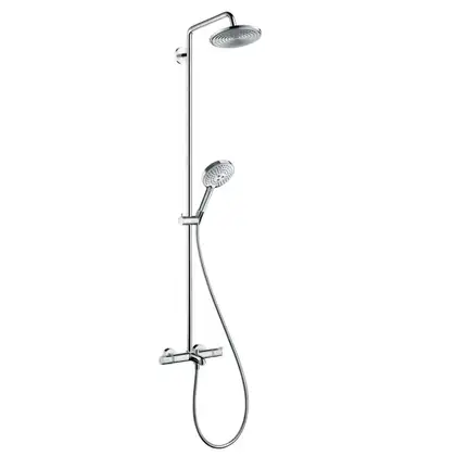 Душова система Hansgrohe Raindance S Showerpipe 240 1Jet з термостатом для ванни, хром (27117000)