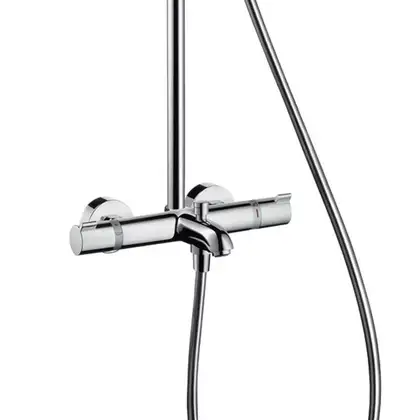 Душова система Hansgrohe Raindance S Showerpipe 240 1Jet з термостатом для ванни, хром (27117000)