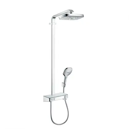 Душова система Hansgrohe Raindance Select E 300 3Jet з термостатом, хром (27127000) Душова система Hansgrohe Raindance Select E 300 3Jet з термостатом, хром (27127000)