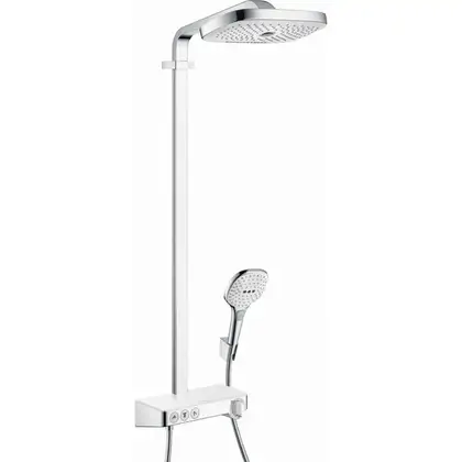 Hansgrohe Raindance Select E Душевая система, белый/хром (27127400)