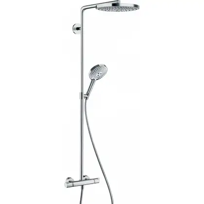 Душова система, Hansgrohe Raindance Select S 240 2jet, білий / хром (27129400)