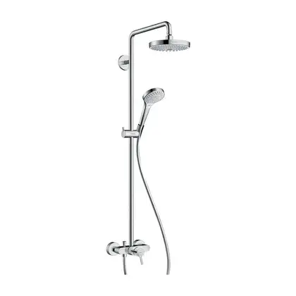 Hansgrohe Croma Select S 180 2jet Душевая система, хром/белый (27255400)
