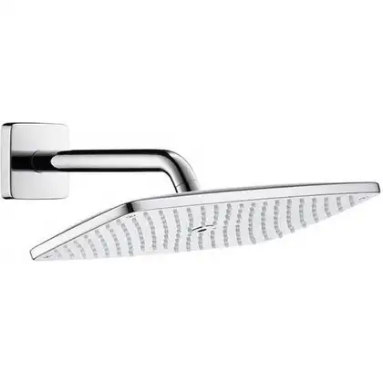 Верхній душ Hansgrohe Raindence E 240 Air 1jet з власником, хром (27370000)